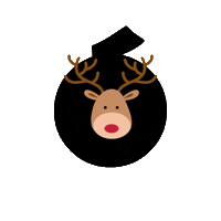 Christmas Wine Sticker by PostaBorhaz