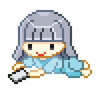 Pixel Relaxing Sticker
