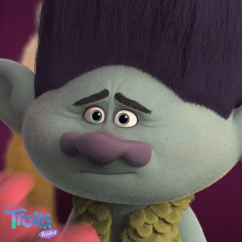 Trolls Holiday Smile GIF by DreamWorks Trolls