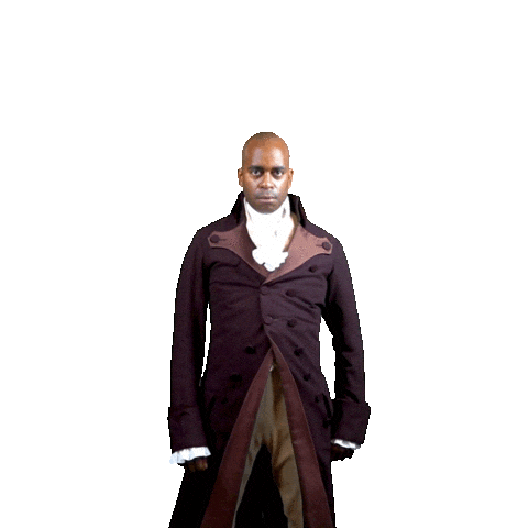 Aaron Burr Broadway Sticker by Hamilton: An American Musical