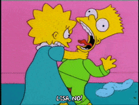 angry bart simpson GIF