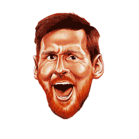 gastonsalazar goal argentina barcelona messi Sticker