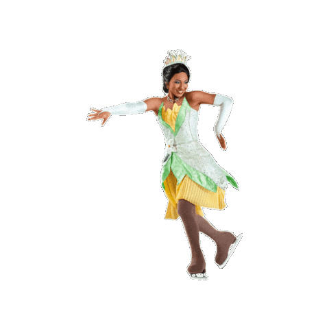 The Princess And The Frog Tiana Sticker by Disney On Ice