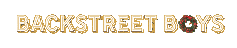 A Very Backstreet Christmas Sticker by BACKSTREET BOYS