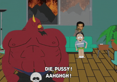 chris satan GIF by South Park 