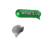 Whats Up Test Sticker by joeburger
