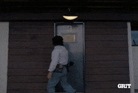 Grittv fight mood bye surprise GIF