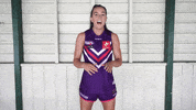 Shock Omg GIF by Fremantle Dockers