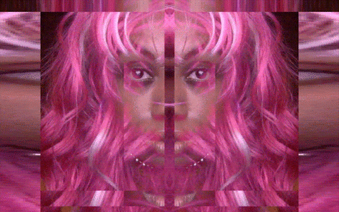 Pink Stare GIF by RaFia