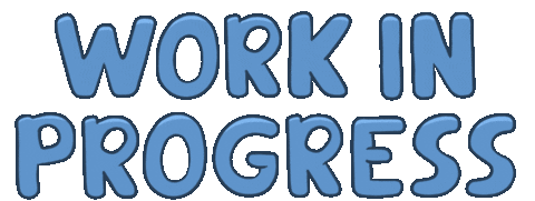 Develop Work In Progress Sticker by Alex Martin Cartoons