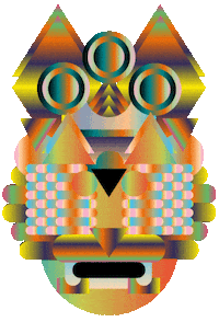 Illustration Loop Sticker by Modular Festival
