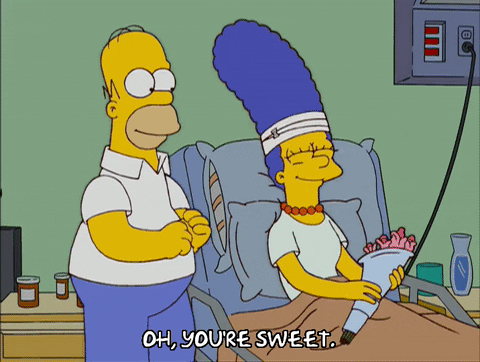 Happy Season 17 GIF by The Simpsons