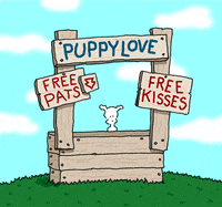 i love you kiss GIF by Chippy the dog