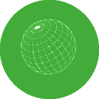 unkover-official green world earth 2021 Sticker