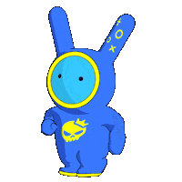 Happy Illustration Sticker