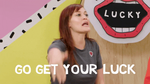grace helbig luck GIF by This Might Get