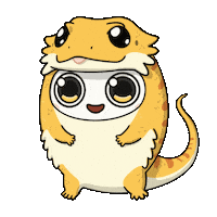 Egg Lizard Sticker