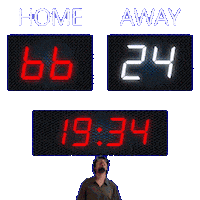 24 Away Sticker