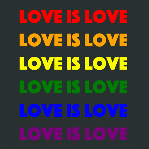 Love Is Love Pride GIF by Kelley Bren Burke
