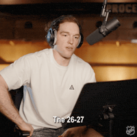 Recording National Hockey League GIF by NHL
