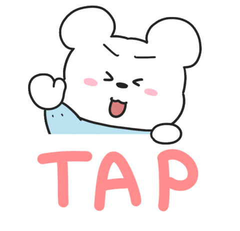 loitolowhate giphyupload bear tap click Sticker
