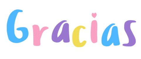 Thanks Gracias Sticker