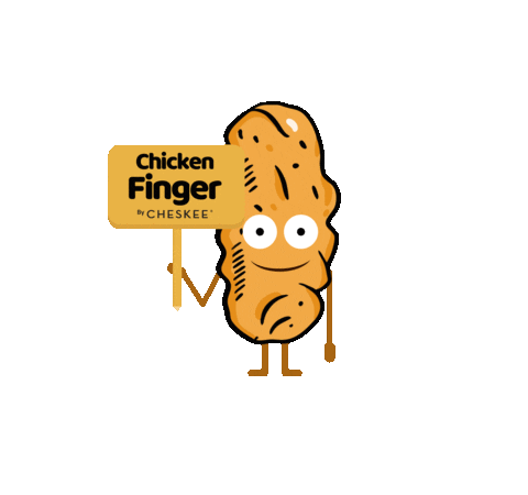 Food Chicken Sticker by CHESKEE.ID