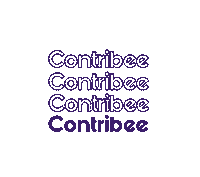 mycontribee logo new youtube video Sticker