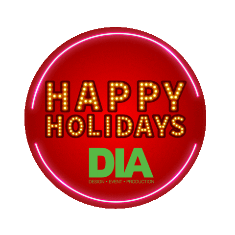 DIAEvents giphyupload christmas xmas holidays Sticker