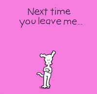 I Miss You Love GIF by Chippy the Dog