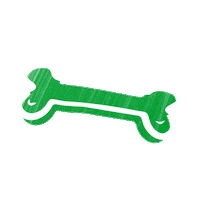 Dog Dogbone Sticker by Performics