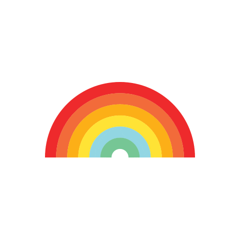 Rainbow Pride Sticker by Lepa afna
