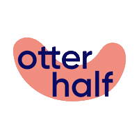 otterhalf logo otterhalf Sticker