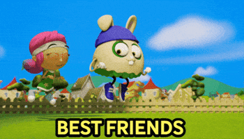 Happy Best Friends GIF