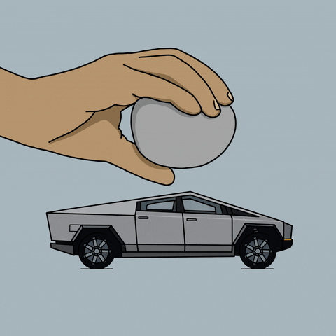 daveplowden giphyupload elon musk cybertruck cyber truck GIF
