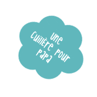 CommeDesPapas bebe papa diversification cuillere Sticker