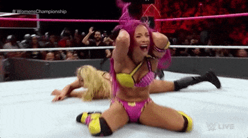 Sasha Banks Win GIF by WWE