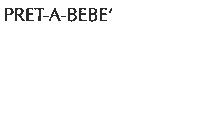 pretabebe baby bebe bimbo bimba Sticker