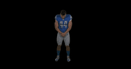Serious Football GIF by Detroit Lions