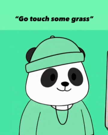 Work Grass GIF by Pandu Pandas