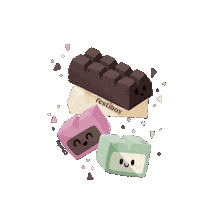 Chocolate Candy Sticker by Festibox