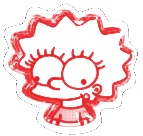 The Simpsons Sticker