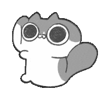 mungzzidragon hug 고양이 신남 셀카 Sticker