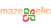 Mazeadelic mad maze mazeadelic wearemad Sticker