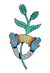 Oktoberfest Steven Harrington Sticker by Golden Road Brewing