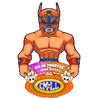Lucha Libre Wwe Sticker by Guerrero Maya