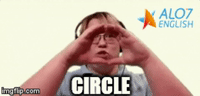 circle total physical response GIF by ALO7.com