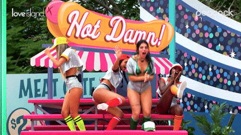 Love Island Cheering GIF by Peacock
