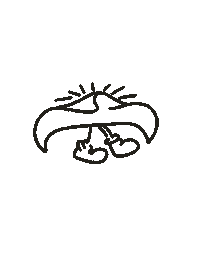 mtnandmoor black mountain mountains trail Sticker