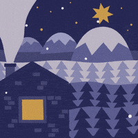 Christmas Snow GIF by Andrew Bell